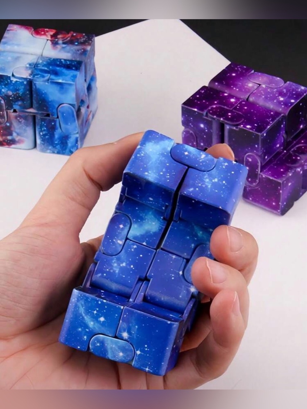 Galaxy Starry Sky Infinity Cube Fidget Toy